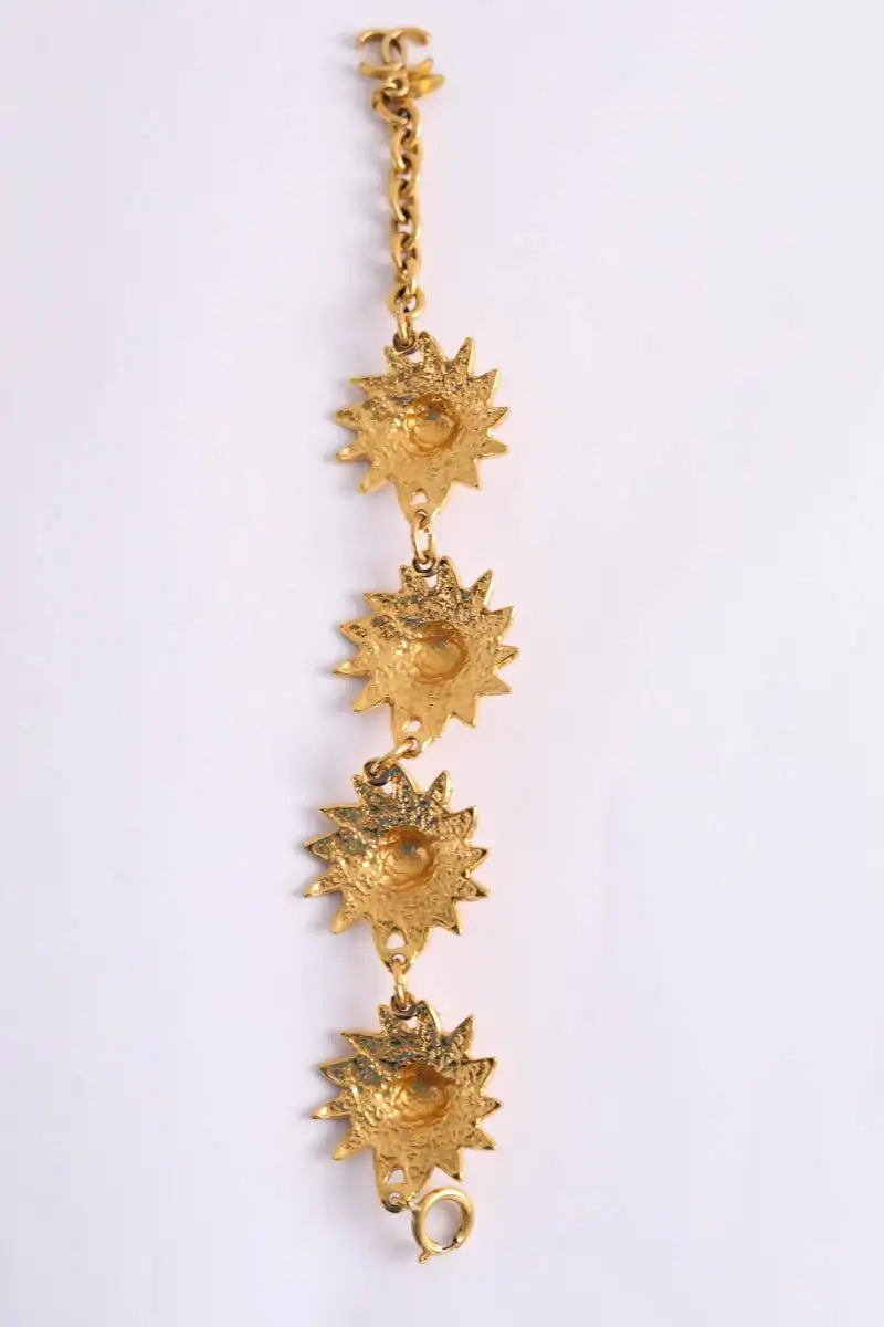 Bracelet Chanel Doré en Plaqué or