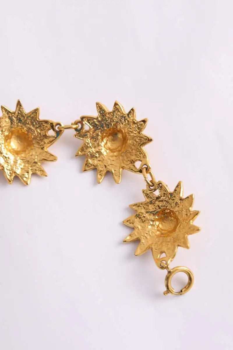 Bracelet Chanel Doré en Plaqué or
