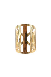 Bracelet Elie Saab Doré en Acier - Seconde Main