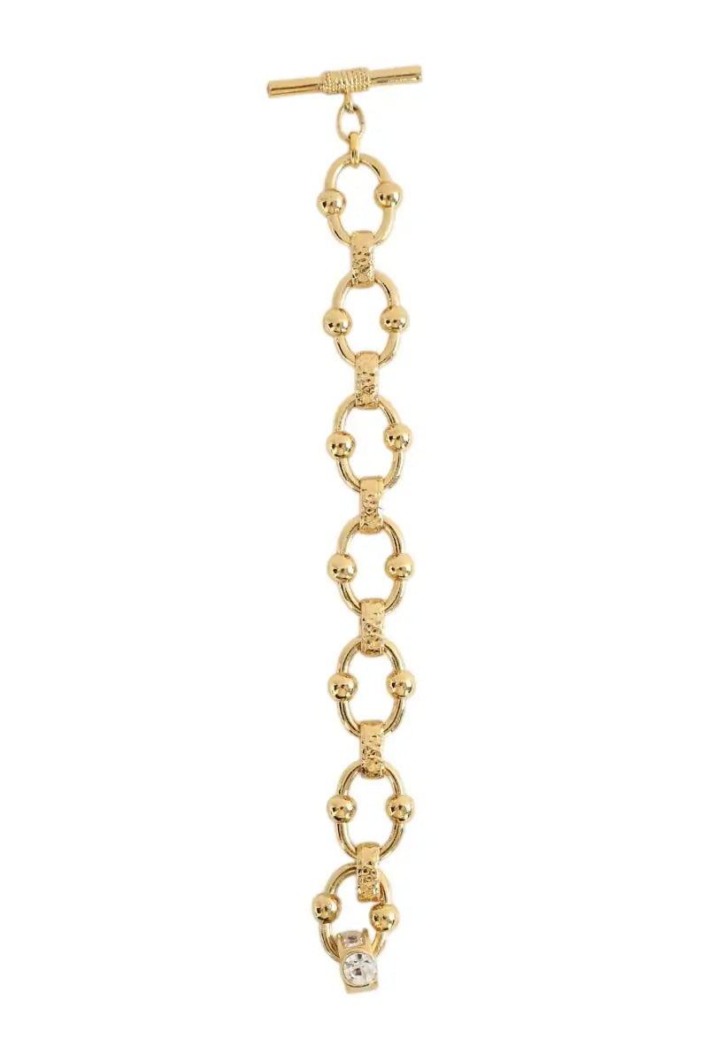 Bracelet Gas Bijoux Doré en Métal - Seconde Main