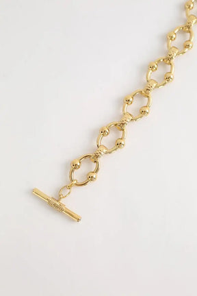 Bracelet Gas Bijoux Doré en Métal