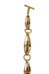 Bracelet Goossens Paris Doré en Métal - Seconde Main