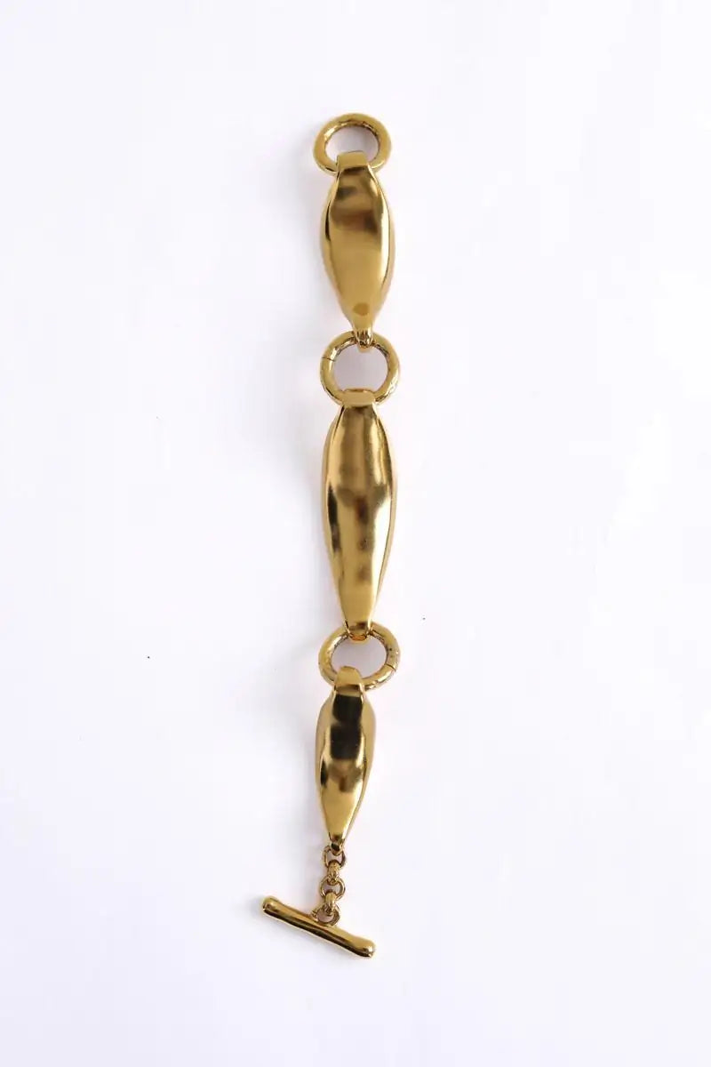 Bracelet Goossens Paris Doré en Métal