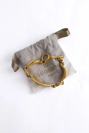 Bracelet Goossens Paris Doré en Métal