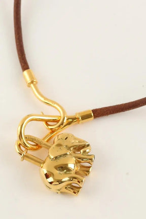 Bracelet Hermès Marron en Cuir