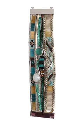 Bracelet Hipanema Bleu en Métal - Seconde Main