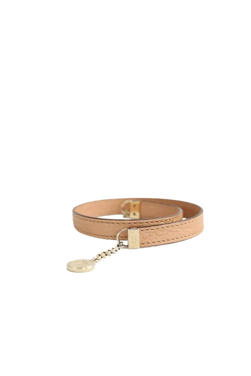 Bracelet Lancel Rose en Cuir - Seconde Main