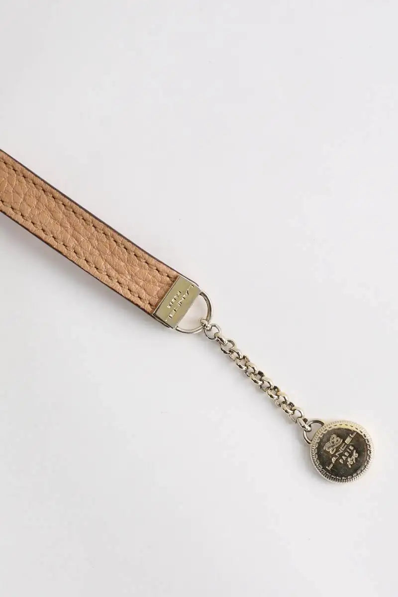 Bracelet Lancel Rose en Cuir