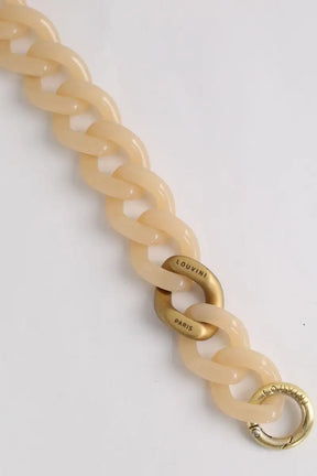 Bracelet LOUVINI Beige en Autres