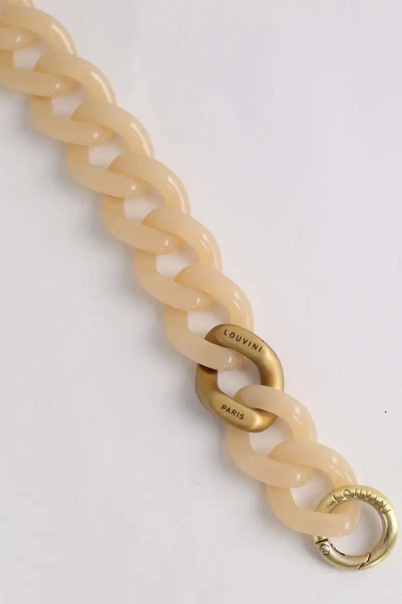 Bracelet LOUVINI Beige en Autres