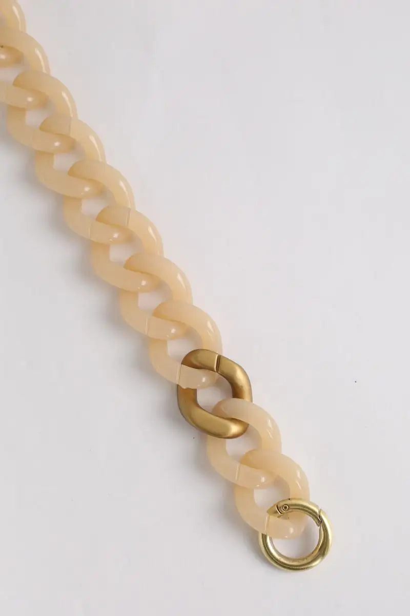 Bracelet LOUVINI Beige en Autres