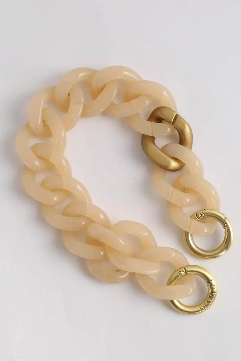 Bracelet LOUVINI Beige en Autres