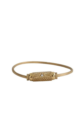 Bracelet Marie Lichtenberg Baby locket twist Jaune en Or jaune - Seconde Main