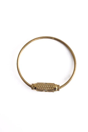 Bracelet Marie Lichtenberg Baby locket twist Jaune en Or jaune