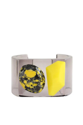 Bracelet Stella McCartney Anthracite en Plastique - Seconde Main