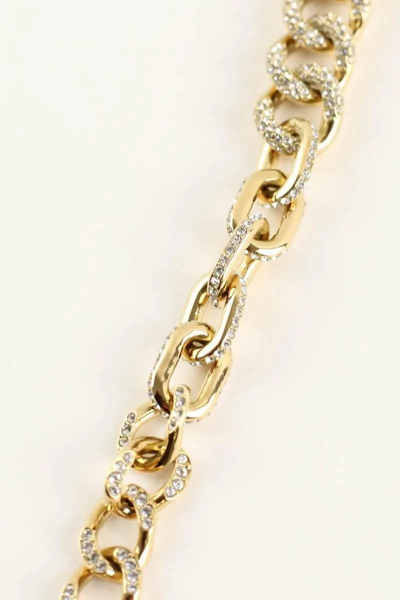 Bracelet Swarovski Dextera Doré en Métal