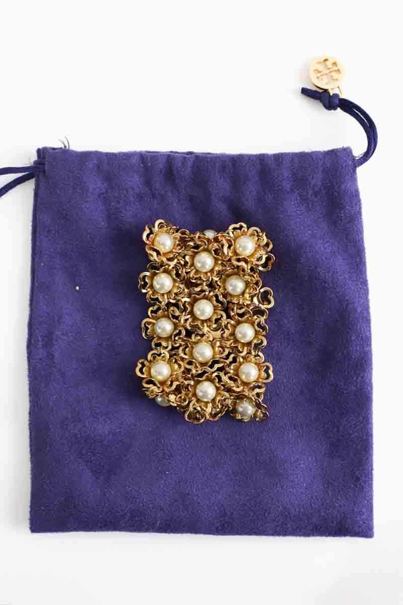 Bracelet Tory Burch Doré en Métal