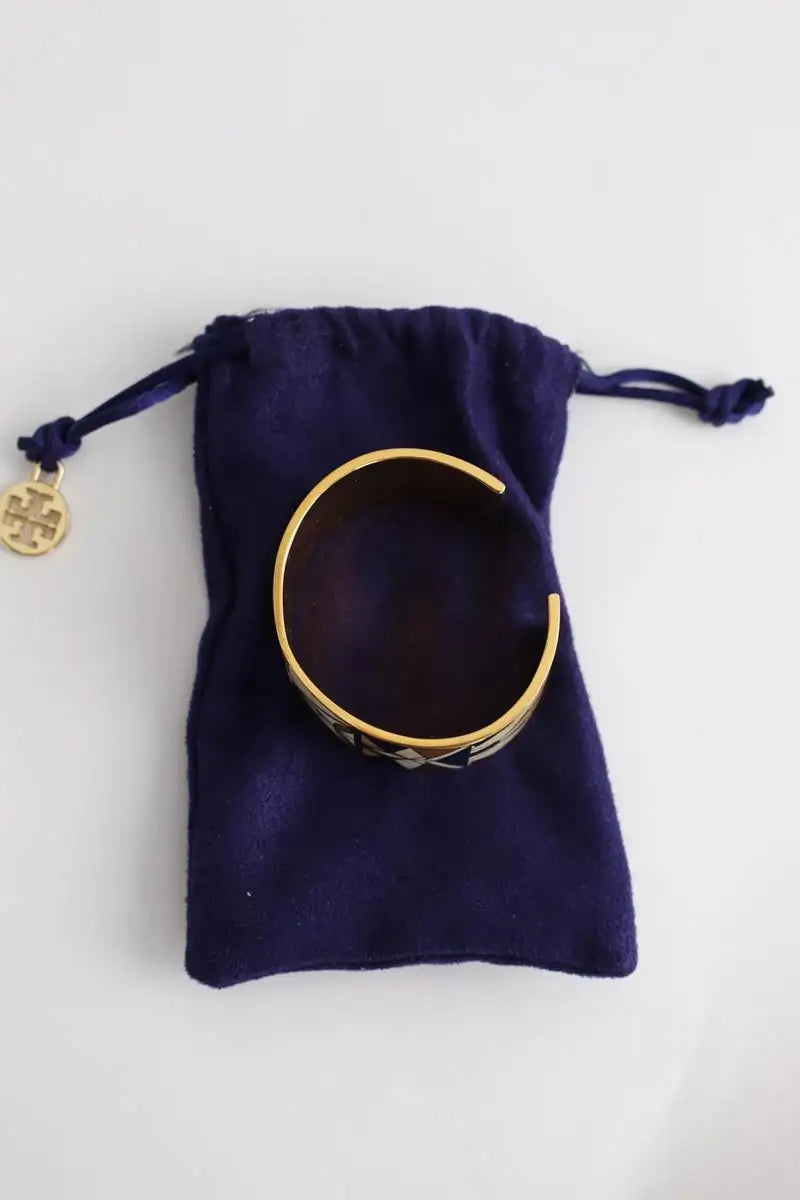 Bracelet Tory Burch Doré en Métal