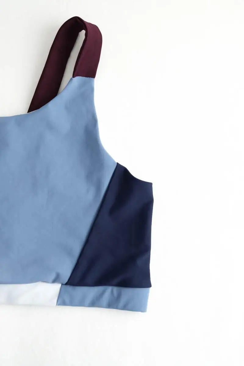 Brassière Luz Amélie Bleu en Polyamide