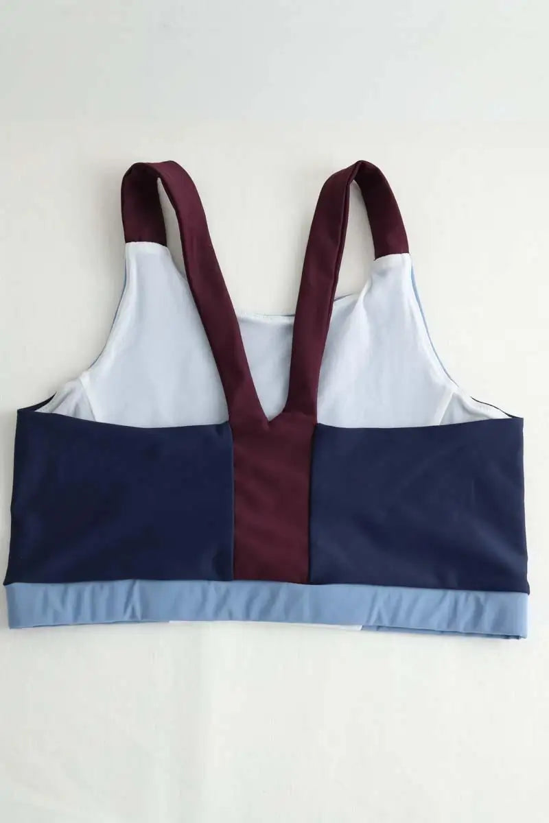 Brassière Luz Amélie Bleu en Polyamide