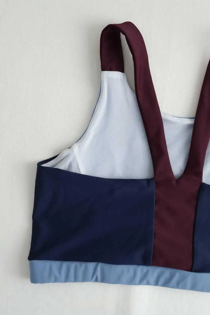 Brassière Luz Amélie Bleu en Polyamide