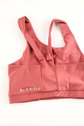 Brassière Luz Amélie Rouge en Polyamide