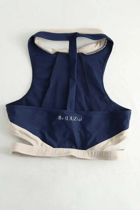 Brassière Luz Anna  Bleu en Polyamide