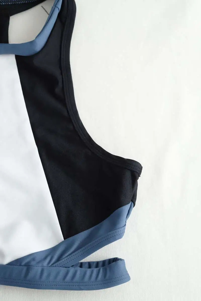 Brassière Luz Anna  Bleu en Polyamide