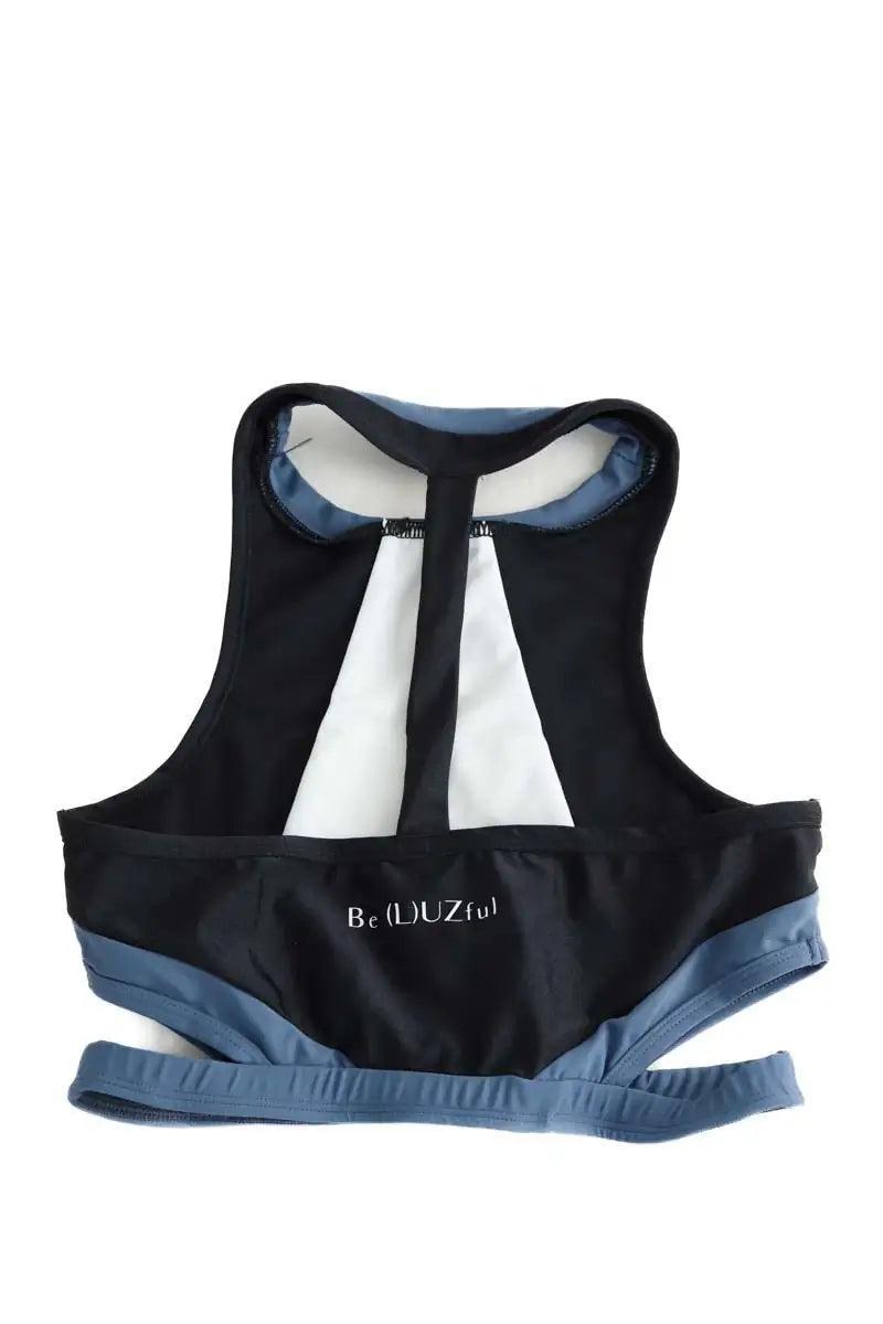 Brassière Luz Anna  Bleu en Polyamide