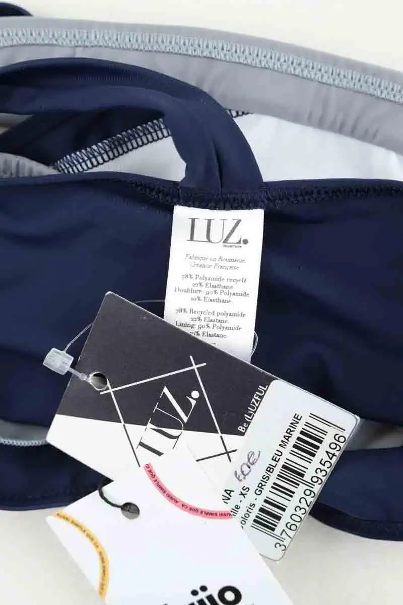 Brassière Luz Anna  Bleu en Polyamide