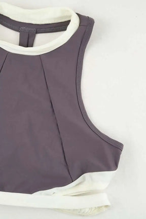 Brassière Luz Anna  Gris en Polyamide
