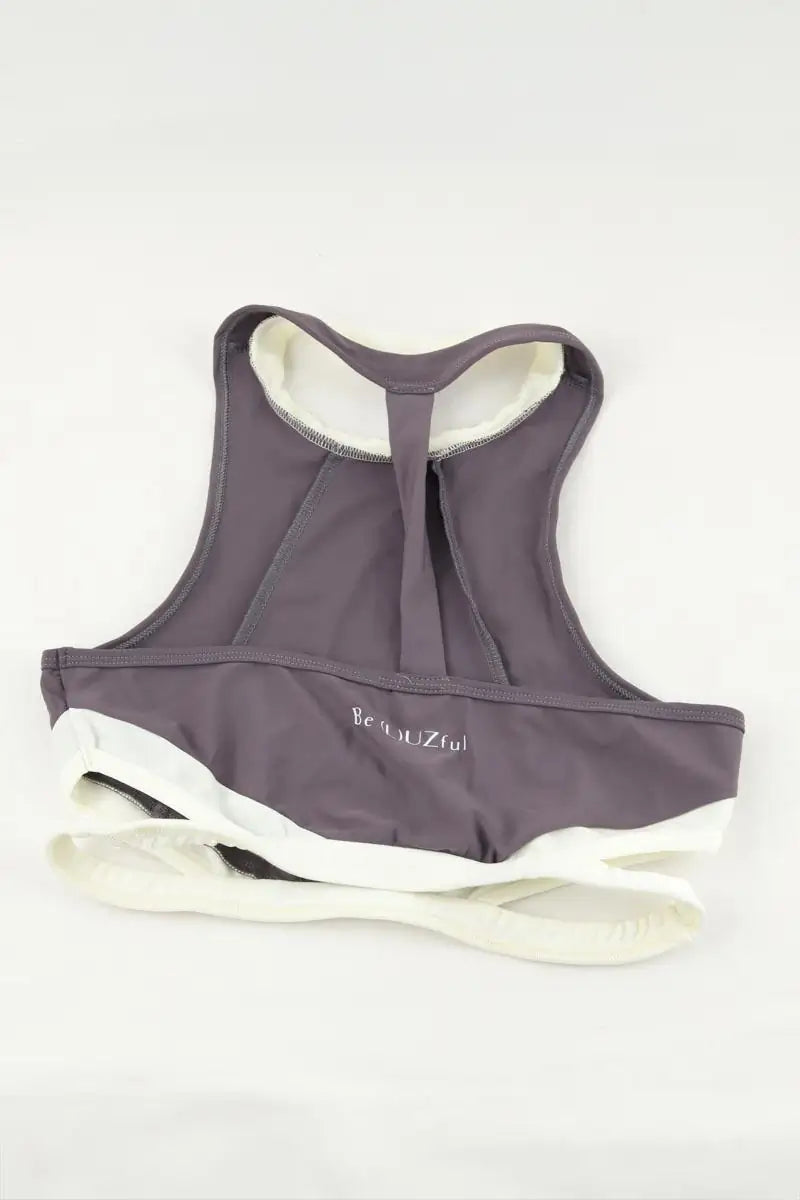 Brassière Luz Anna  Gris en Polyamide