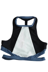 Brassière Luz Anna noir pailleté blanc bleu clair Bleu en Polyamide, taille M - Seconde Main