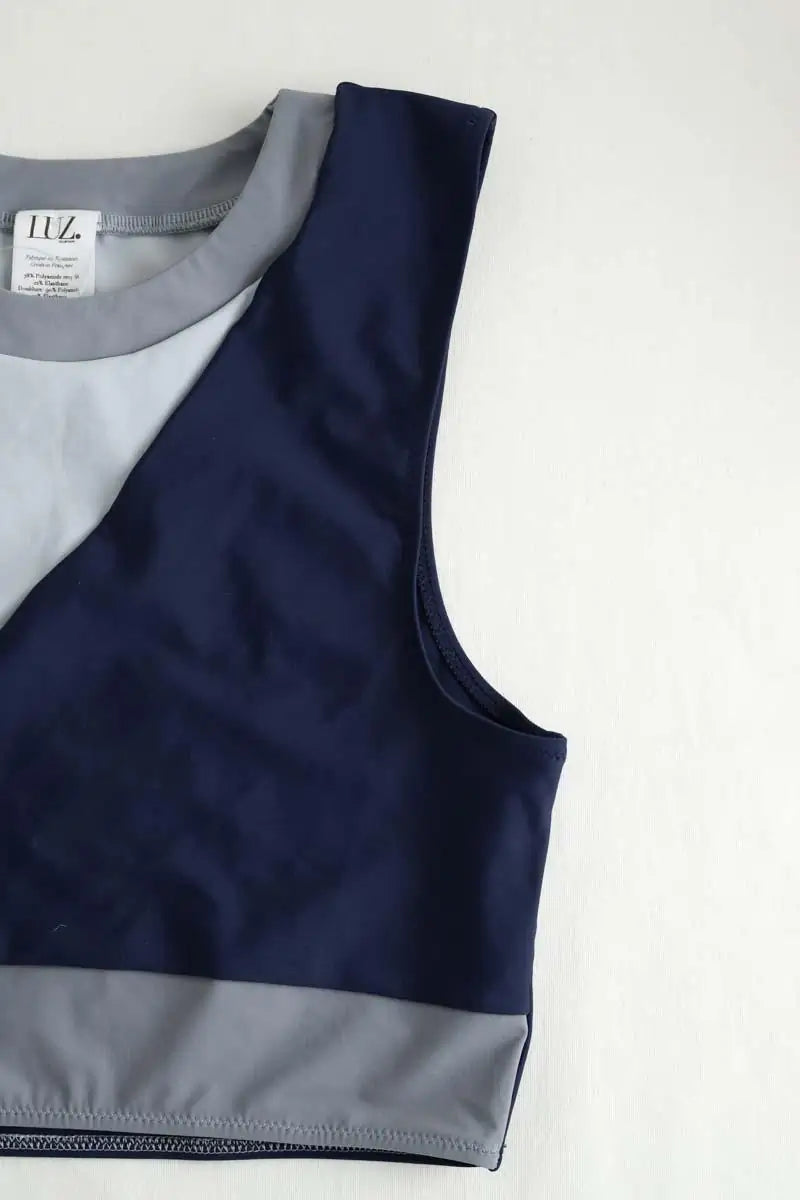 Brassière Luz Maiva Gris en Polyamide