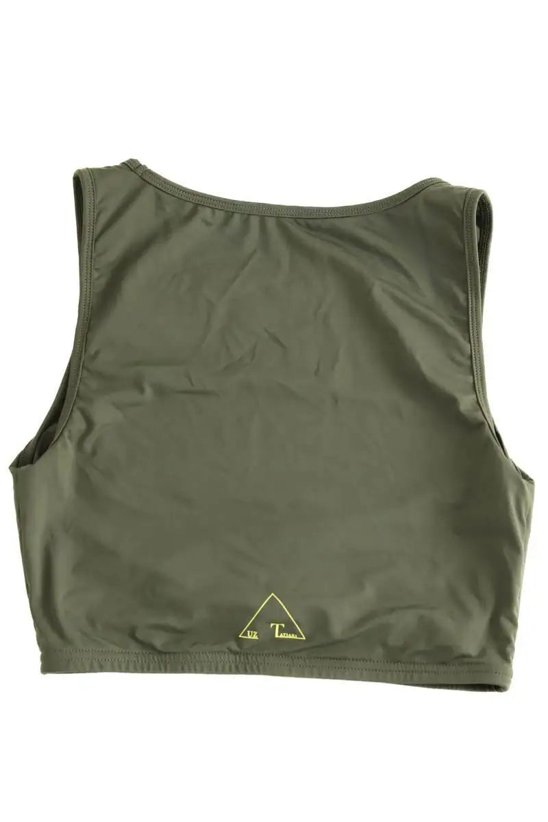 Brassière Luz Naomi Kaki en Polyamide