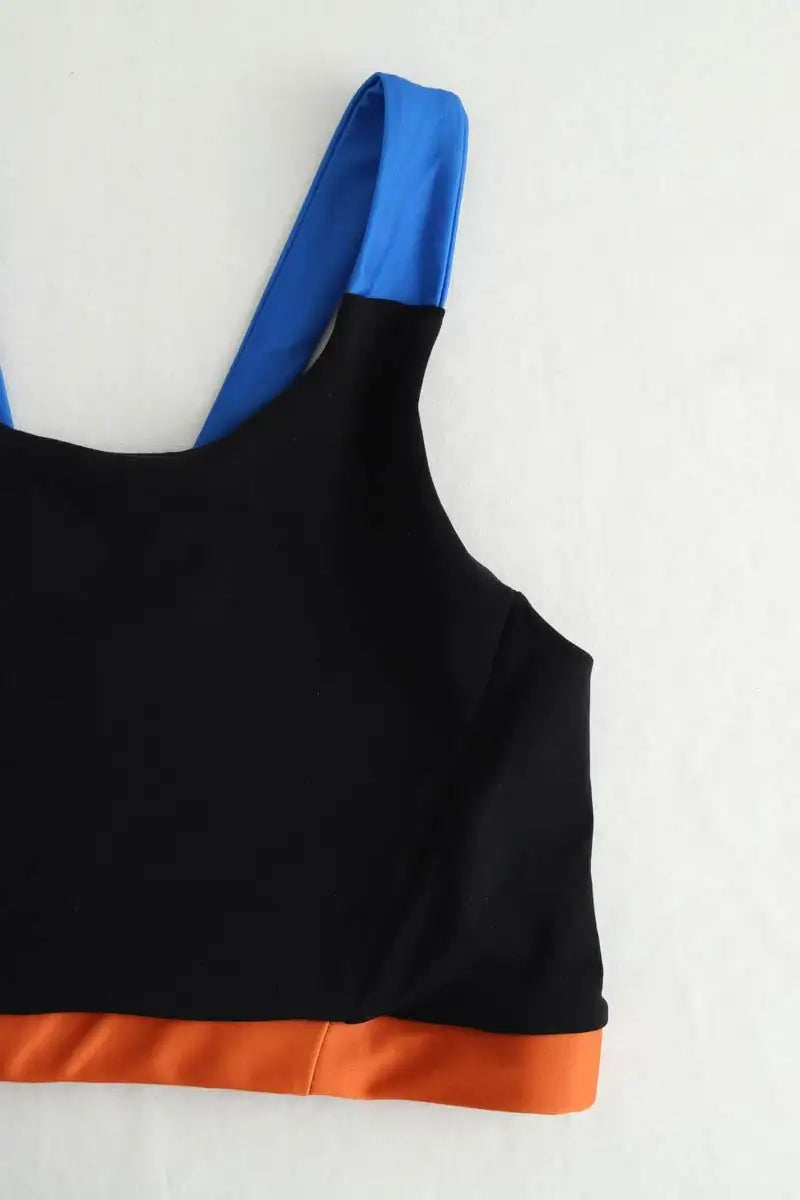 Brassières Luz Bandes Noir en Polyester
