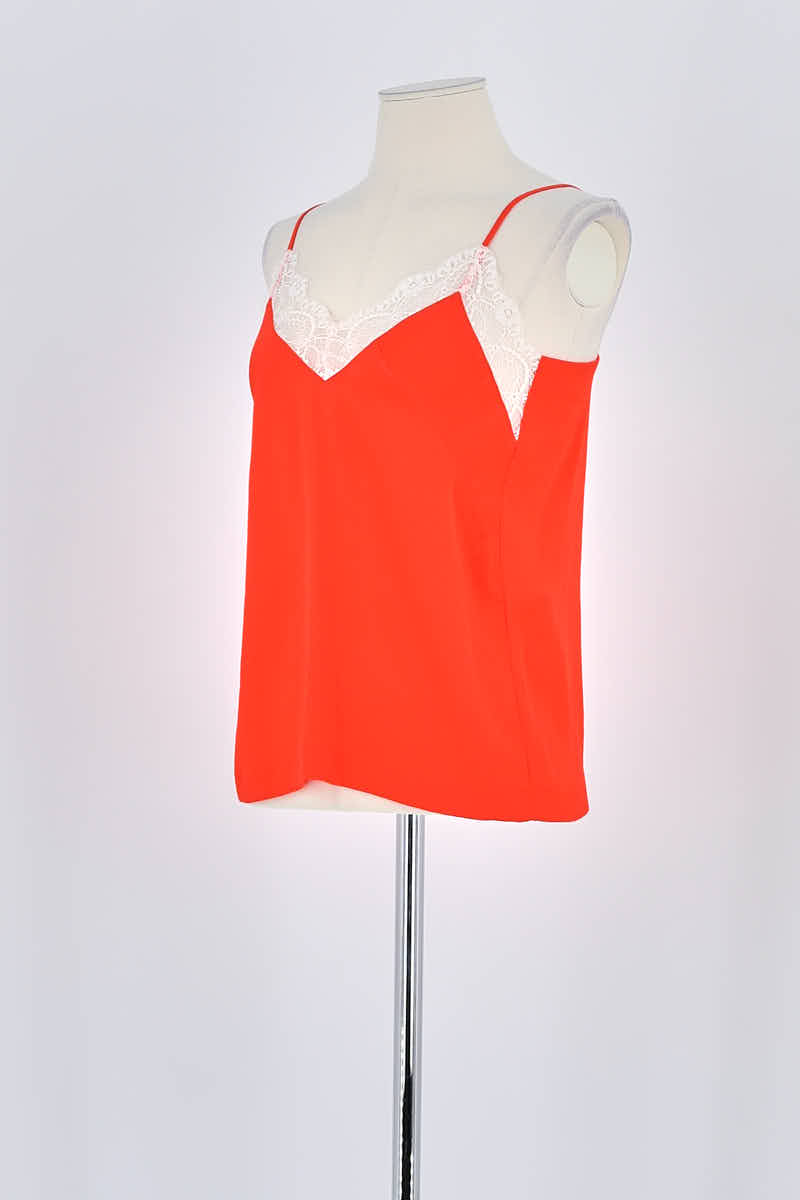 Top sans manche Maje  Rouge