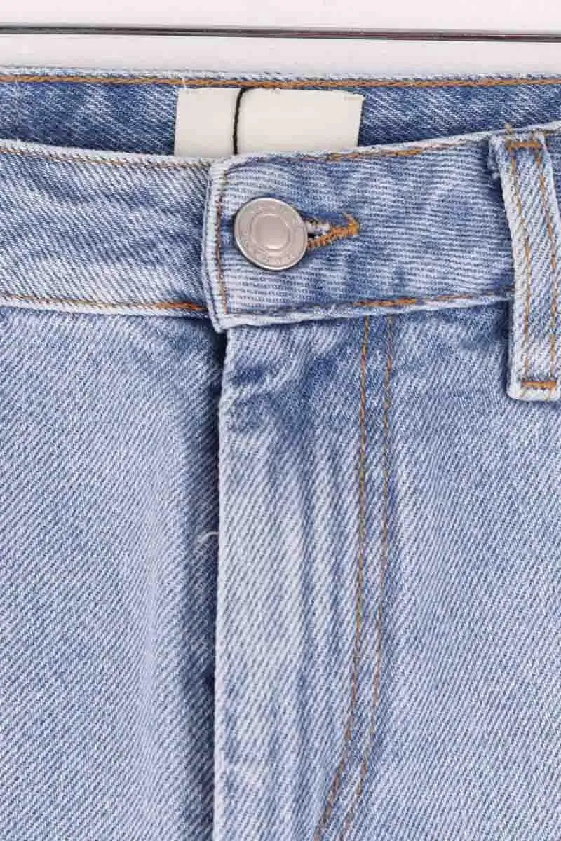 Mini short Isabel Marant Bleu en Coton
