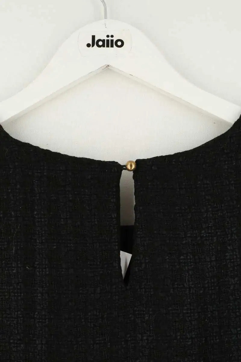 Robe Saaj Noir en Laine