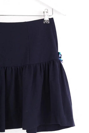 Mini jupe Manoush Bleu en Synthétique