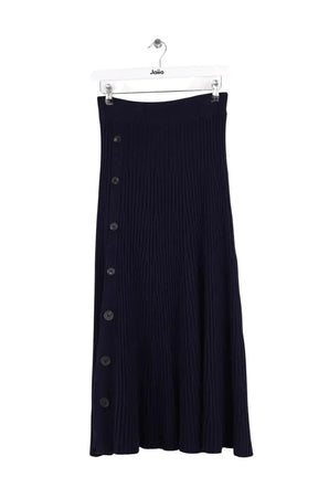 Jupe Eric Bompard Marine en Cachemire, taille S - Seconde Main
