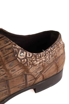 Chaussures à lacets Dolce & Gabbana Marron en Cuir