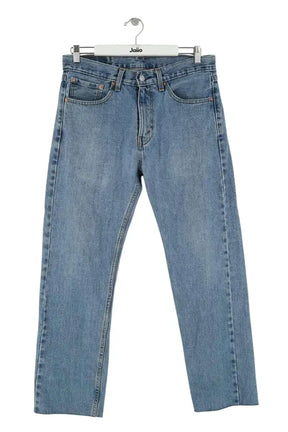 Jean droit Levi's 505 Bleu en Coton, taille XXS - Seconde Main