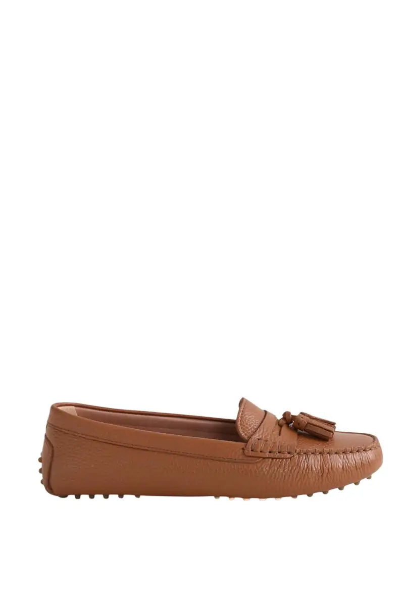 Mocassins LK Bennett Leslie Marron en Cuir, taille 38 - Seconde Main