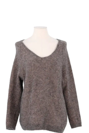 Pull Des Petits Hauts Gris en Laine, taille XXS - Seconde Main