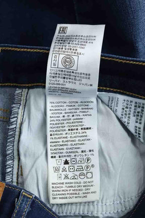 Slim Levi's  Bleu