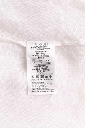 Blouse Ba&Sh Blanc en Coton