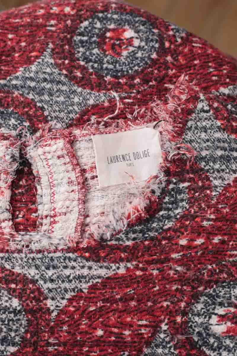 Top Laurence Doligé  Rouge