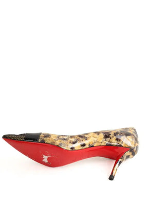 Talons Christian Louboutin  Marron