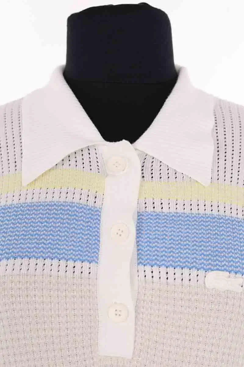 Robe Lacoste Beige en Coton